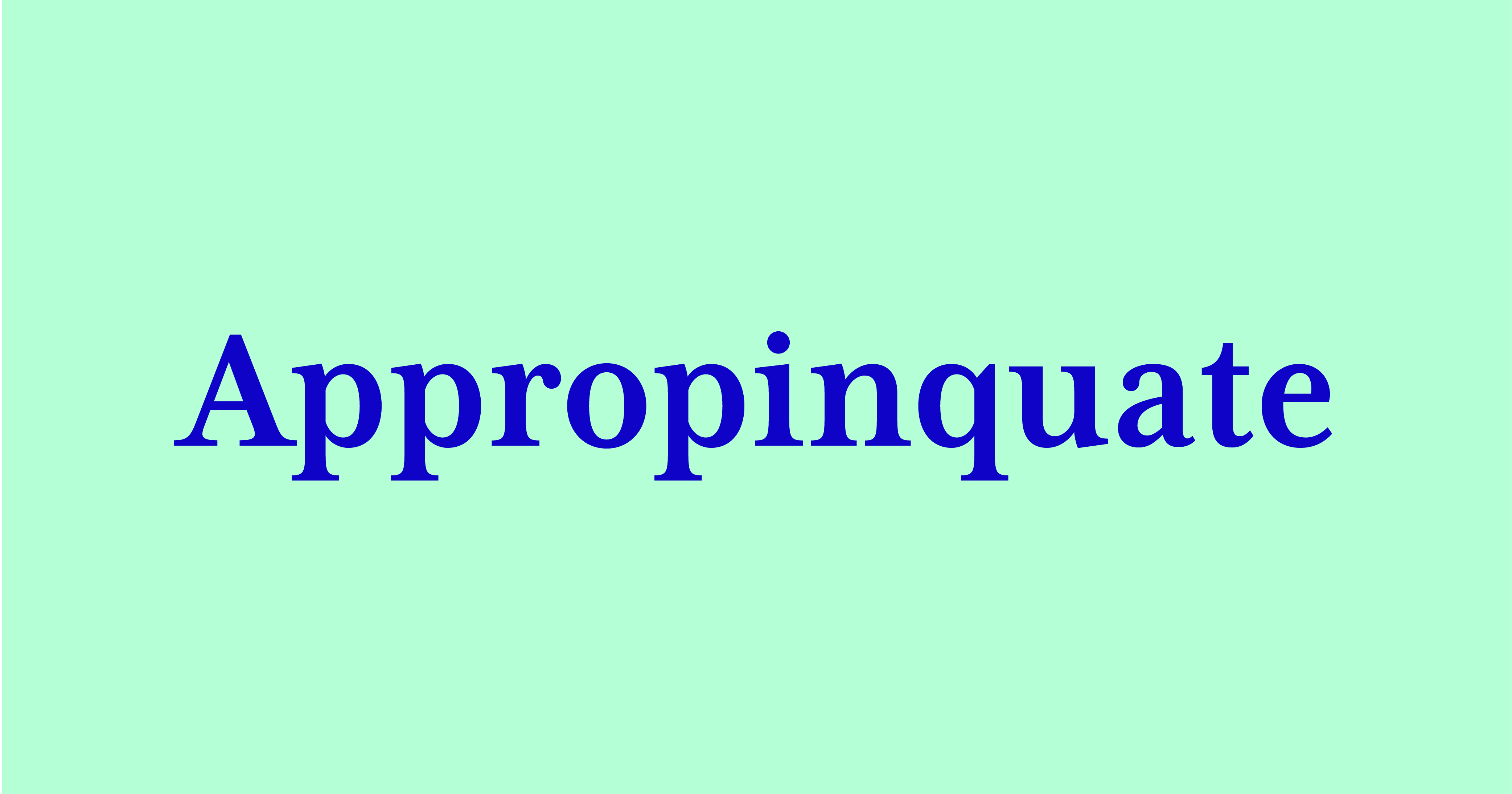 appropinquate-word-daily