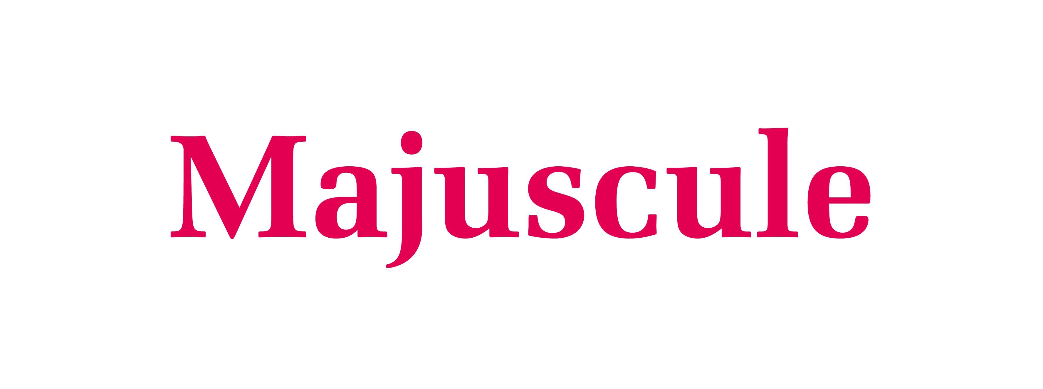 majuscule-word-daily