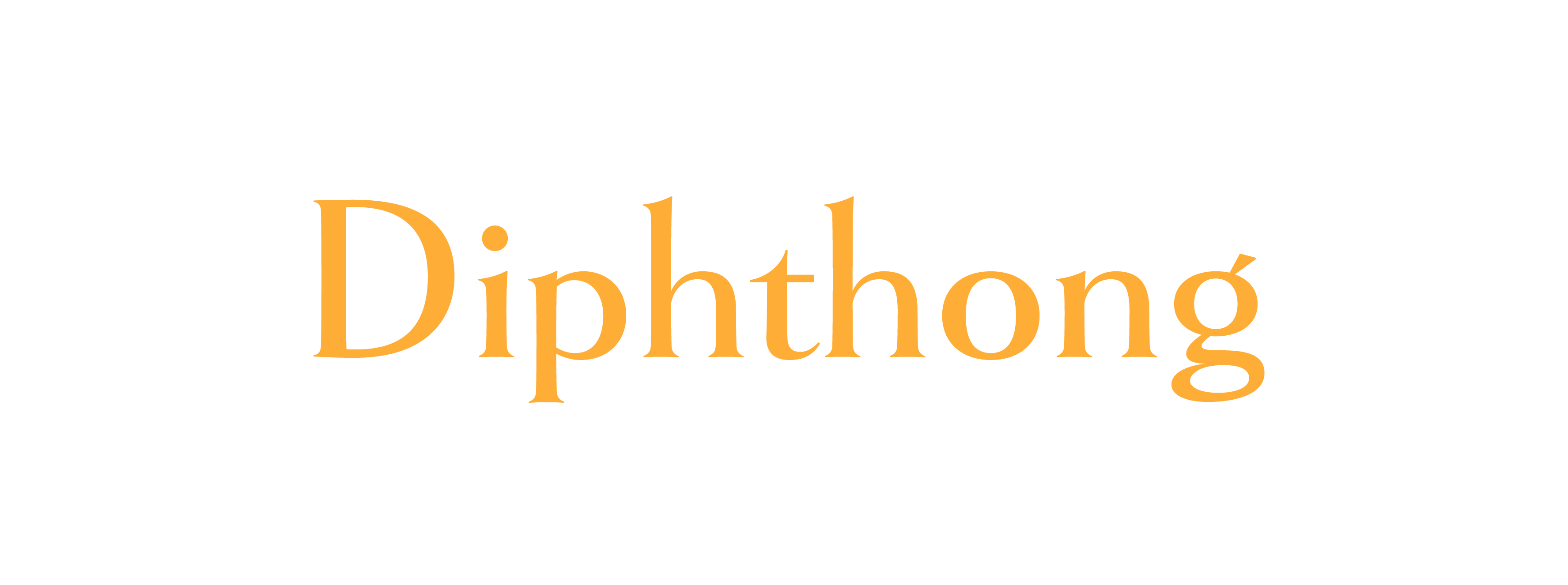 Diphthong - Word Daily