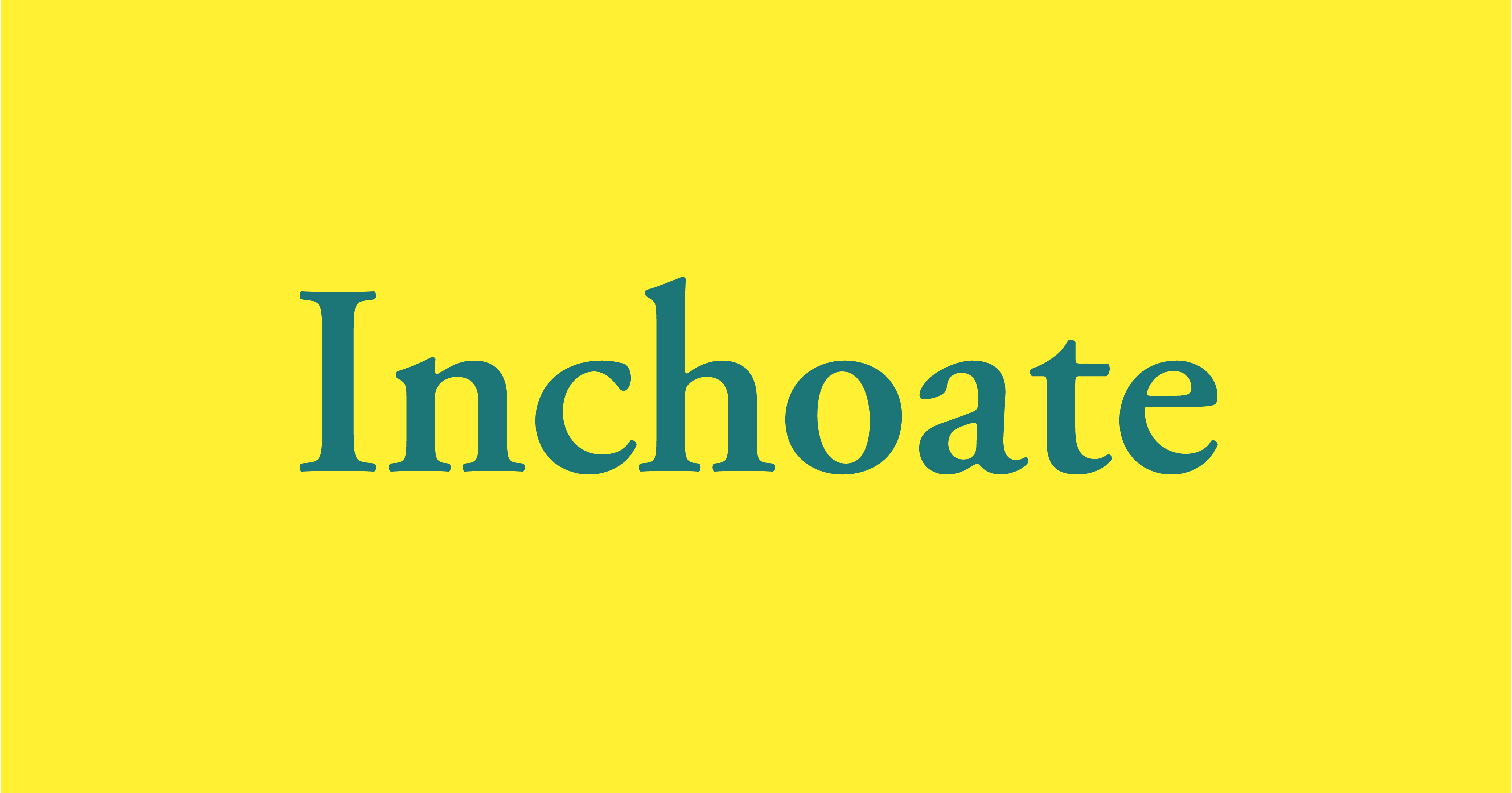Inchoate Word Daily