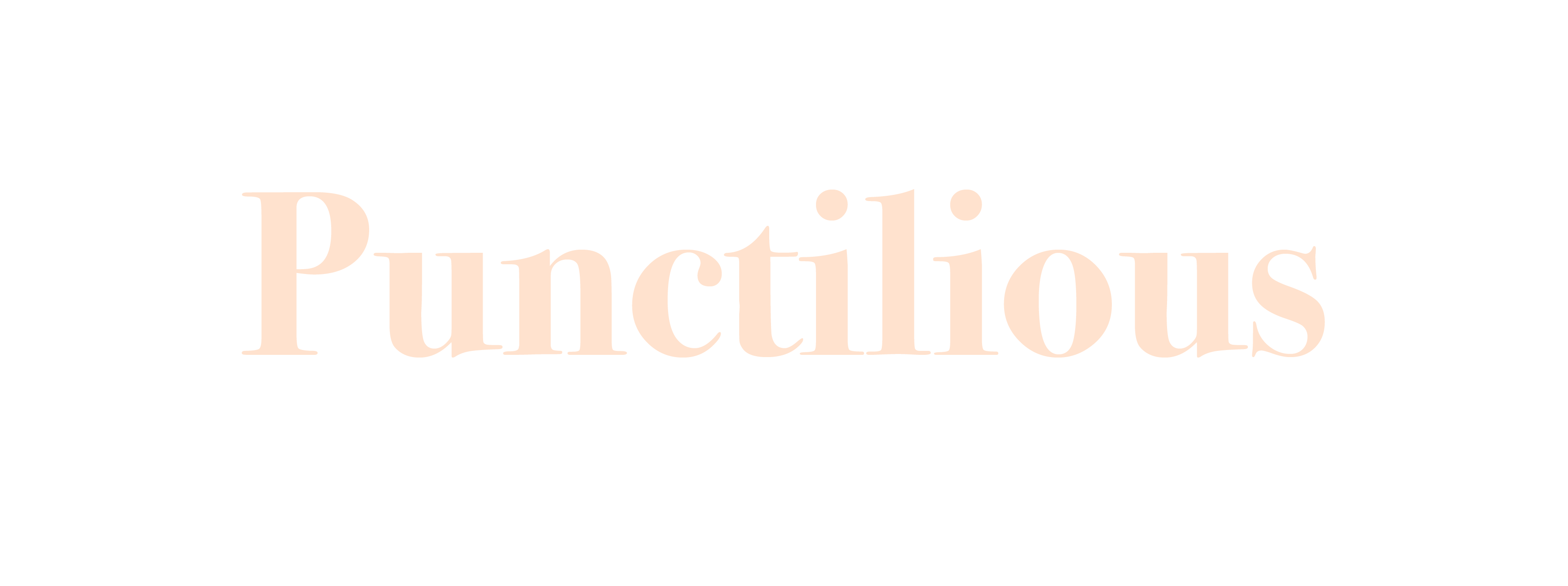 punctilious-word-daily