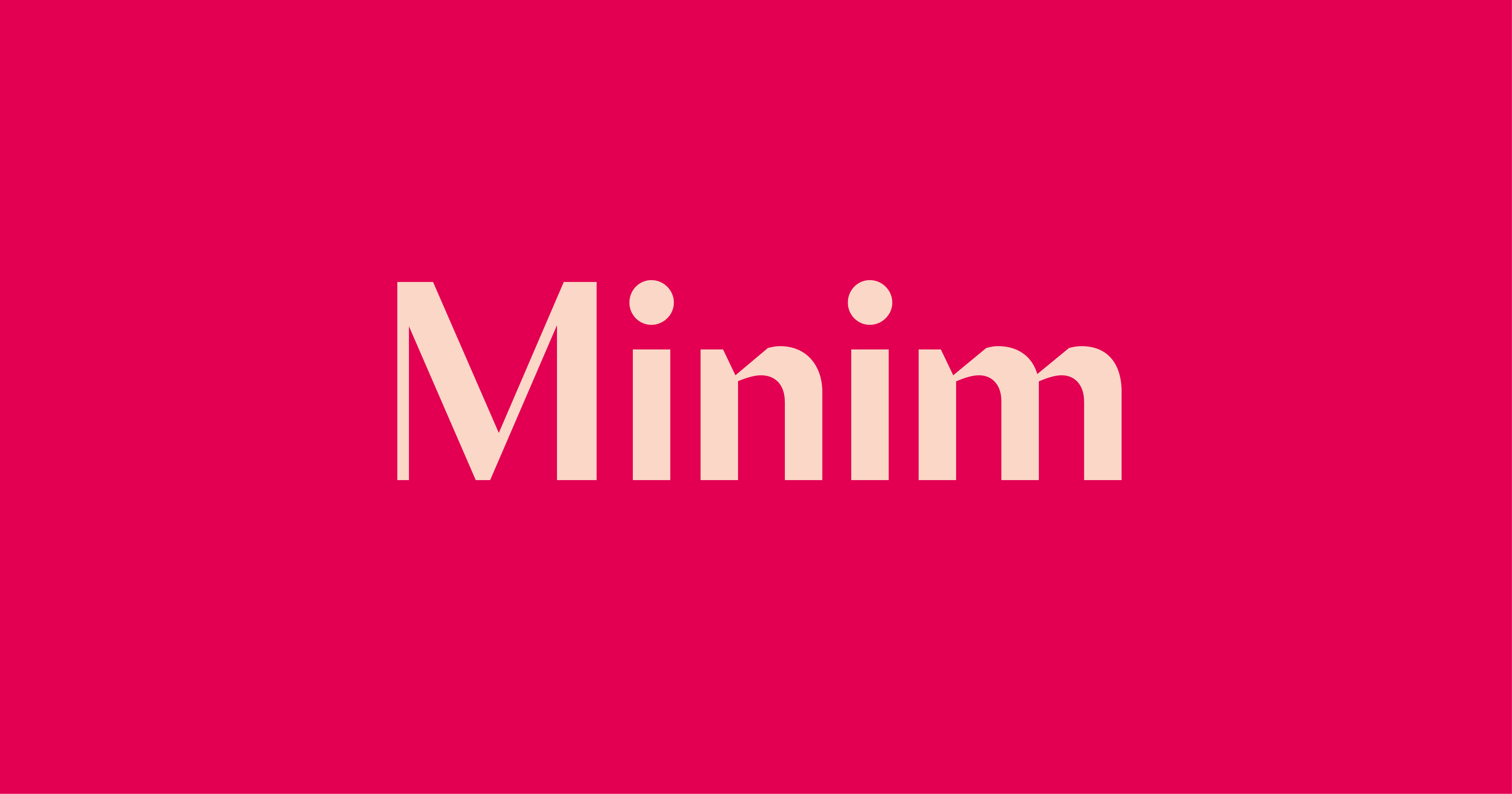 Minim - Word Daily