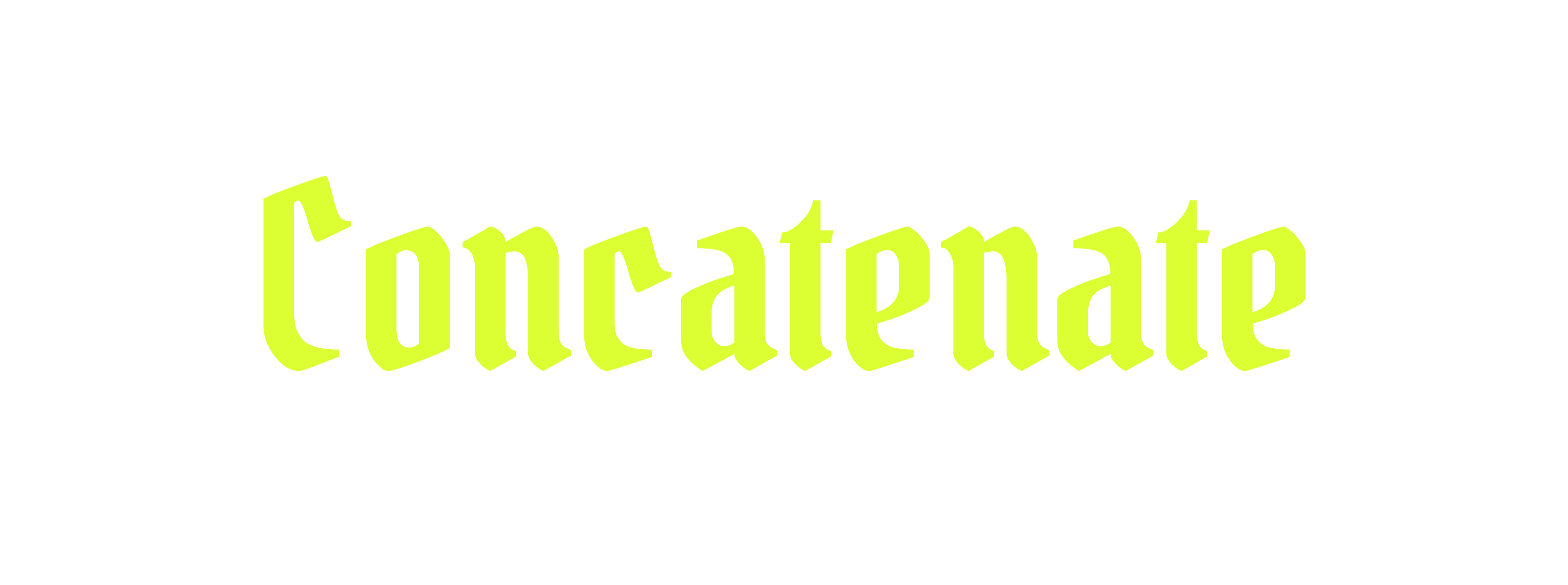Concatenate word daily