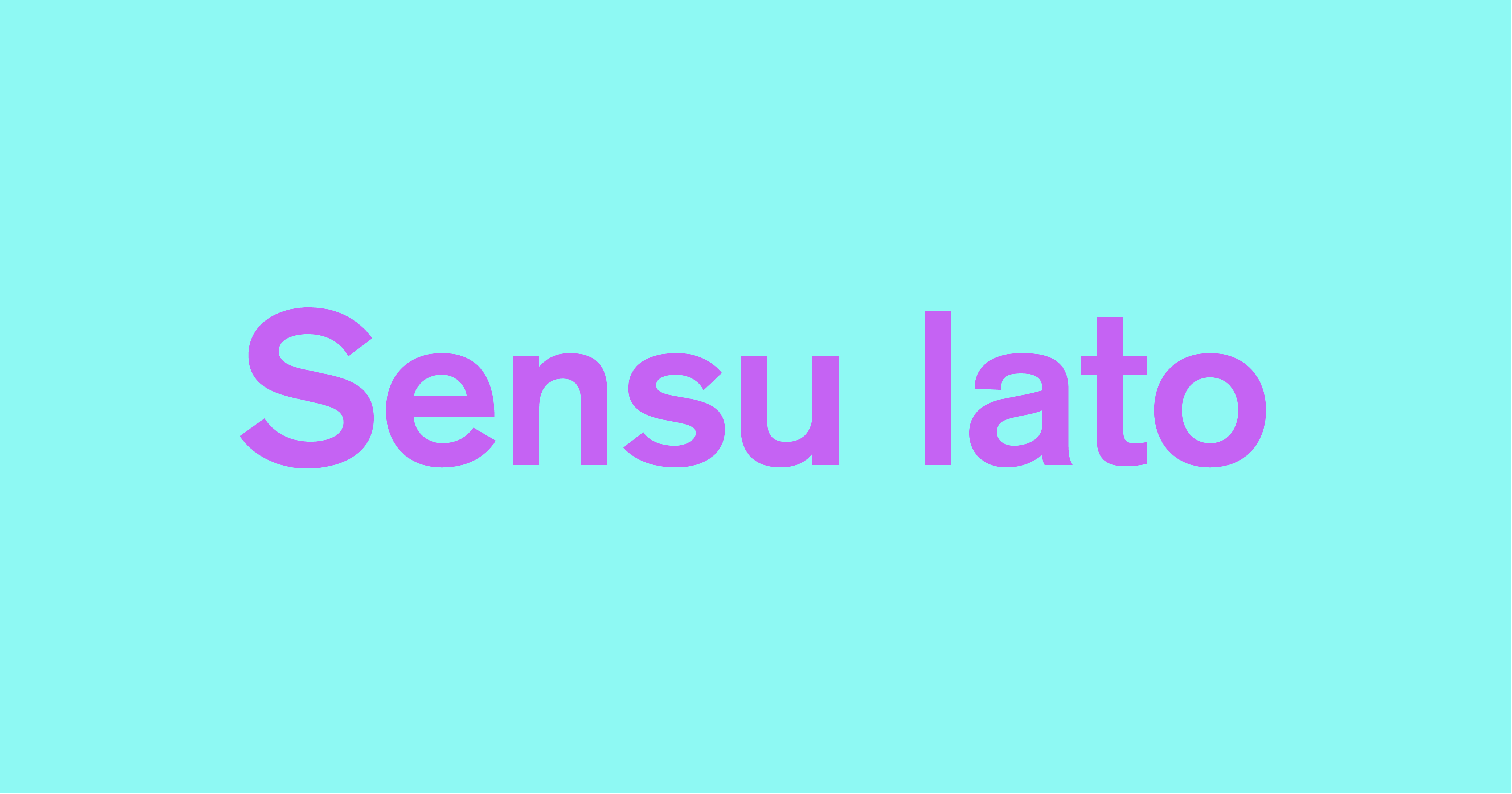 Sensu Lato - Word Daily