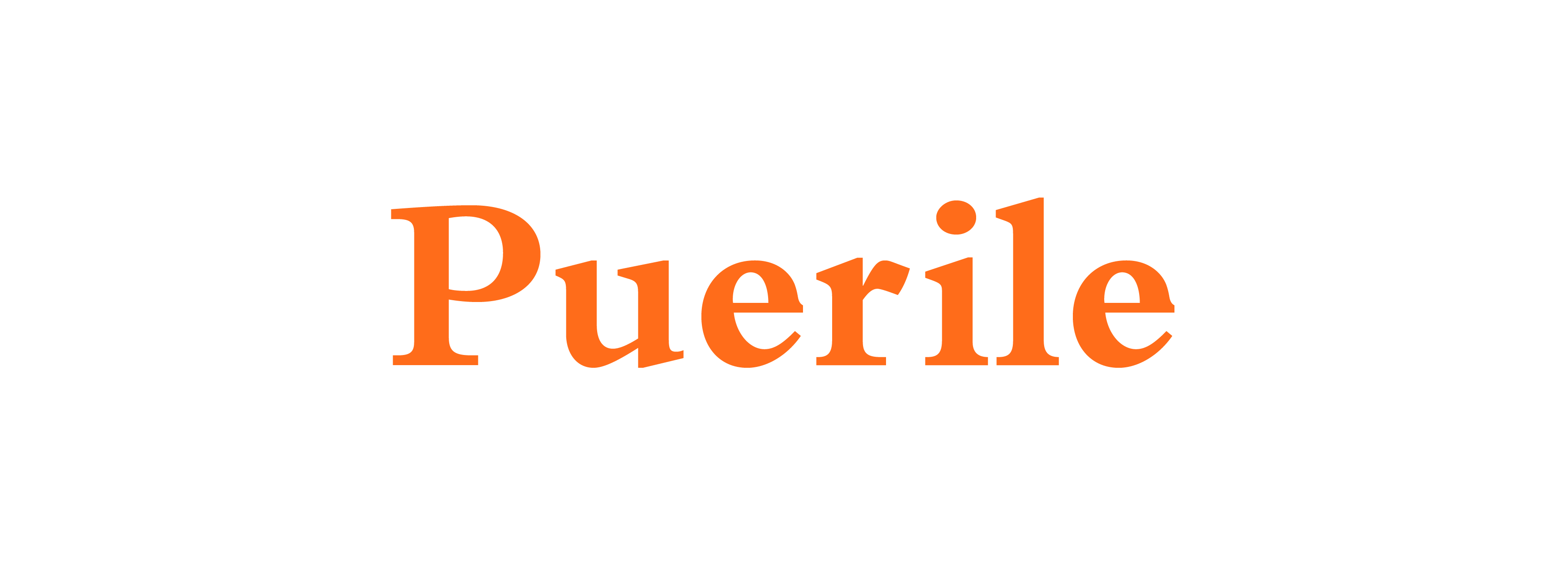 puerile-word-daily