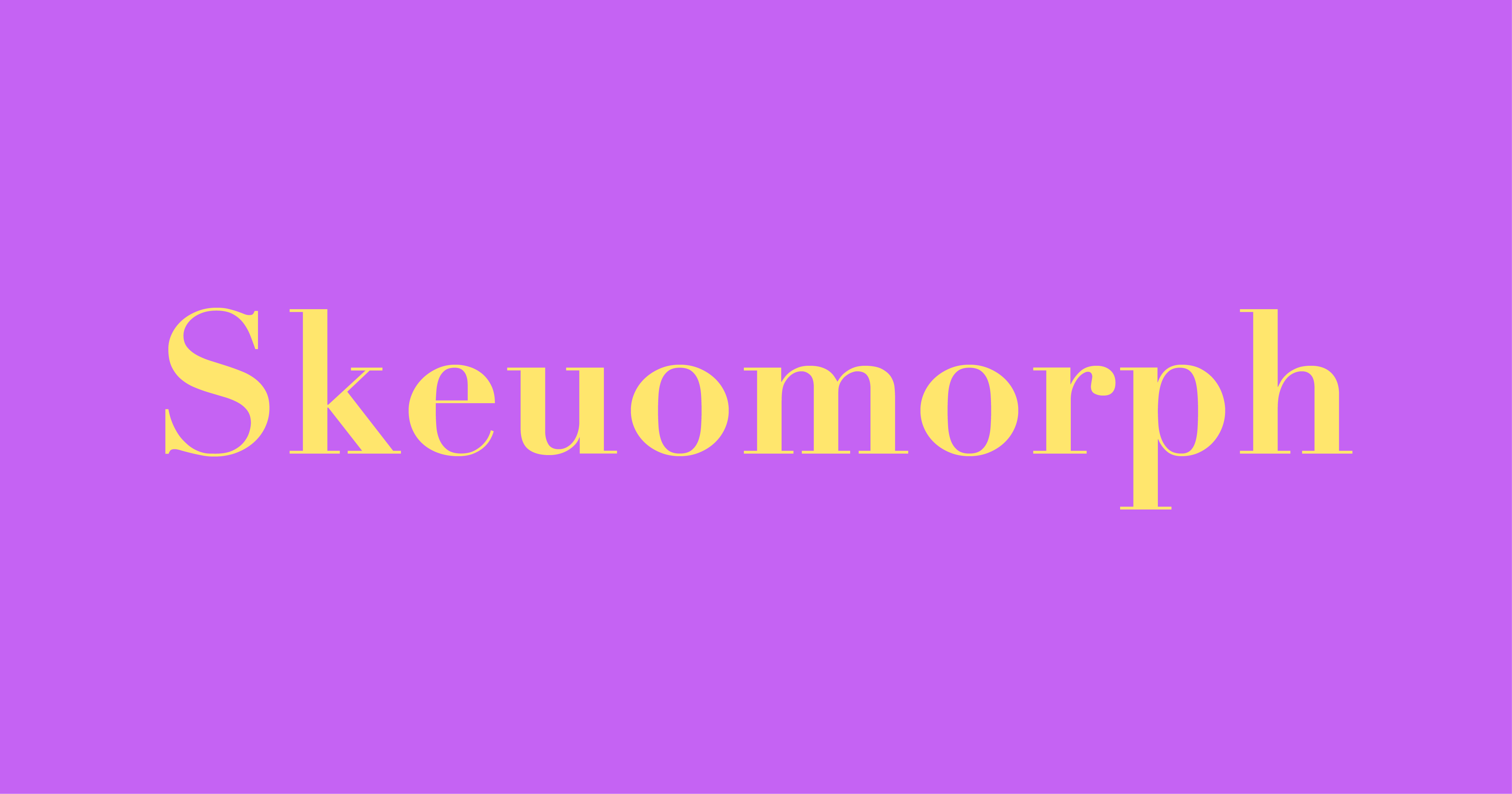 Skeuomorph - Word Daily