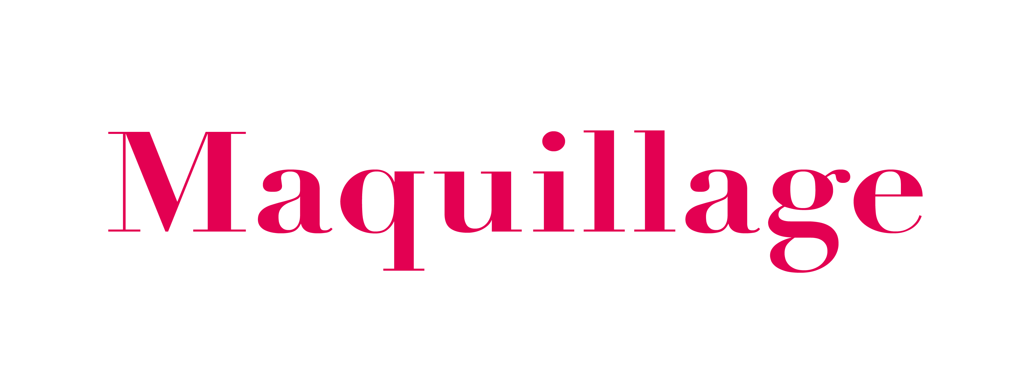 Maquillage word daily