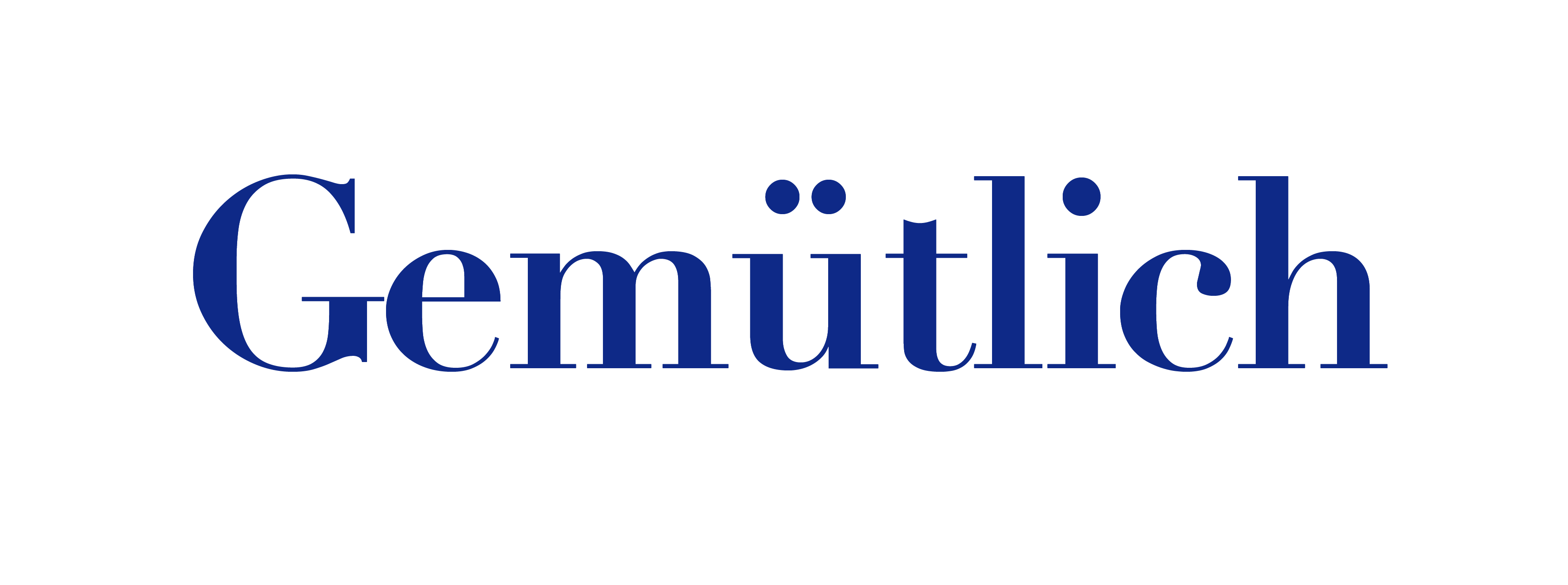 Gemütlich