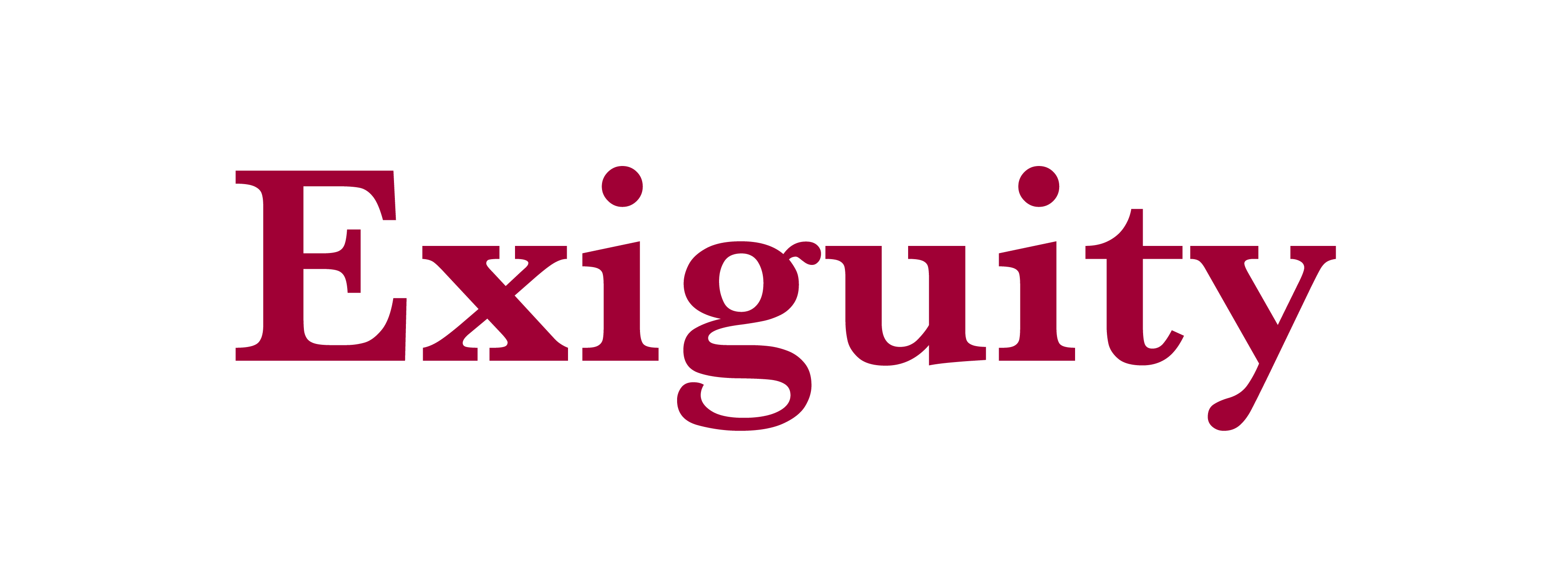 Exiguity